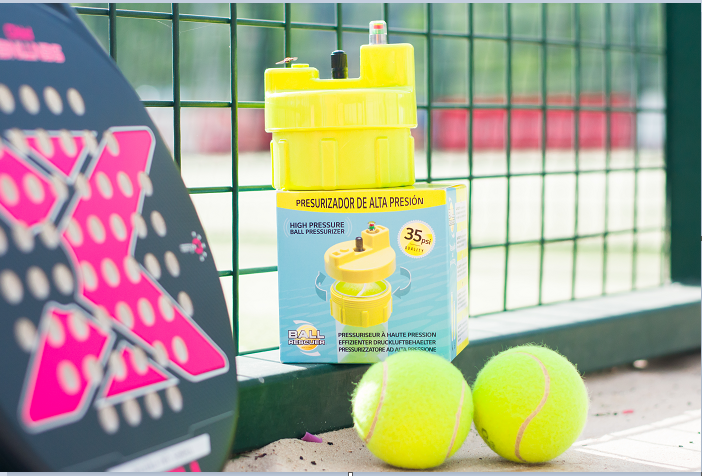 Do you know how much pressure a Tennis or Padel ball loses in a week? 
