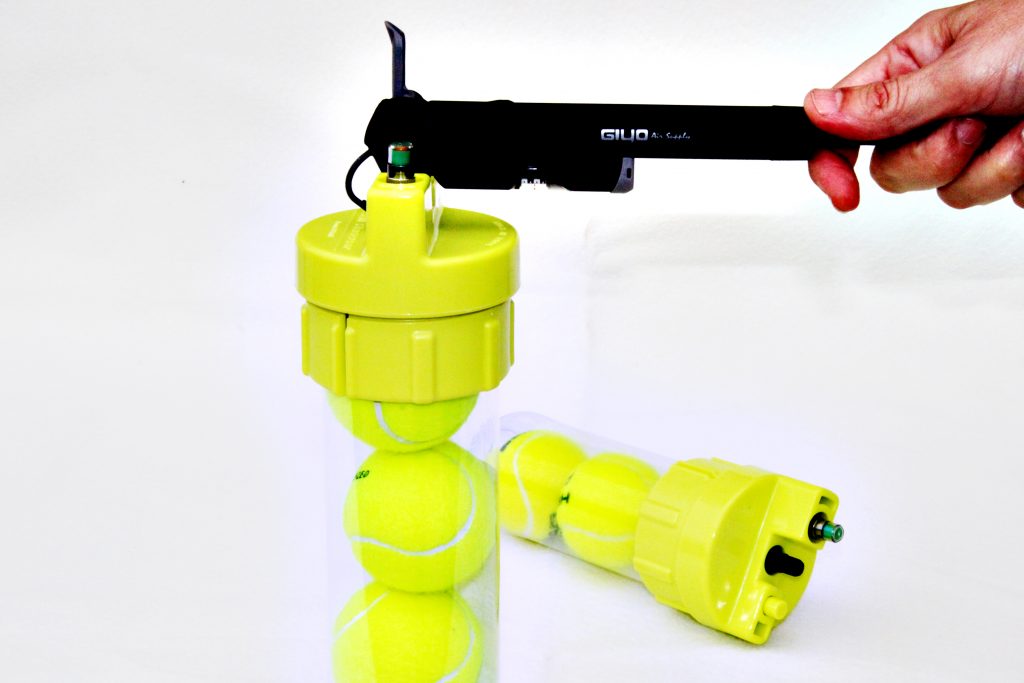 Ball rescue Premium Plus: pressurizer of tennis balls and padel