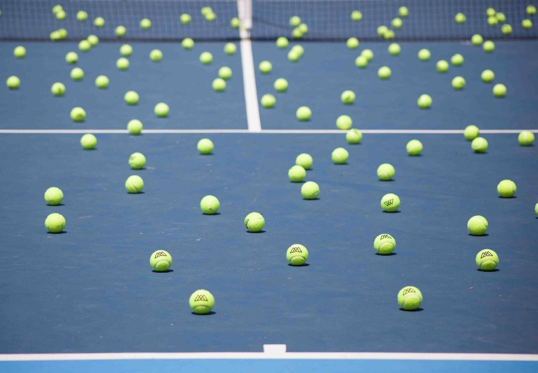 Bolas de tenis de entrenamiento vs. bolas de competición