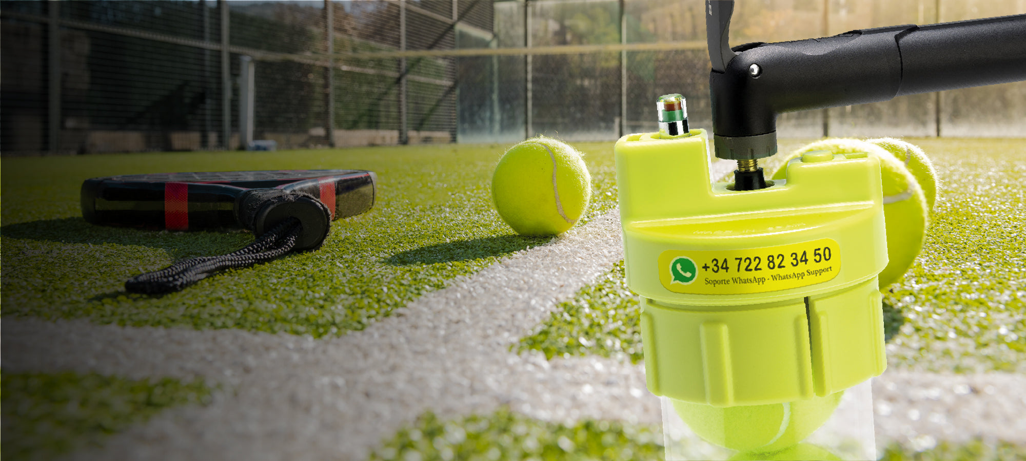 Ball Rescuer | Presurizador de pelotas de Padel y Tenis